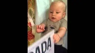 Jimmy Fallon's book makes my baby say DADA!