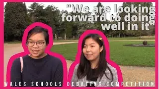 Danielle & Jane // Wales Schools Debating Competition