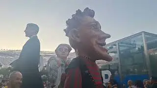 Fiestas patronales de torrejon de ardoz Madrid del 4 de octubre  2025 gigantes y cabezudos
