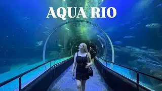 EL ACUARIO MAS GRANDE DE SUDAMERICA - AQUA RIO 🇧🇷