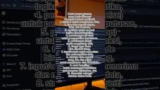 Belajar pemrograman #BelajarCoding #DasarPemrograman #Ngoding #ProgrammerPemula #ProgrammingBasics