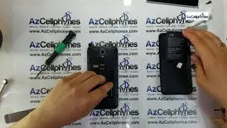 ZTE Overture 3 Back Assembly