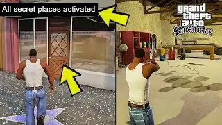 TÜM GİZLİ YERLERE GİRMEK ! GTA SAN ANDREAS DEFINITIVE EDITION