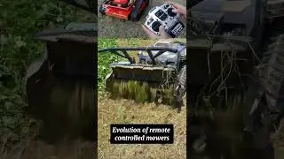 EVOLUTION OF REMOTE CONTROL MOWER
