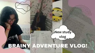 Exam study vlog 🎀✨ #studyroutine #11thgrader 
