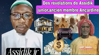 Assidik junior les révélations sur la pratique mafieuse de Ousmane Madani et son Ançar, témoignage