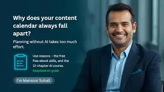Why Your Content Calendar Keeps Failing (and How DeepSeek AI Plans It for You)
