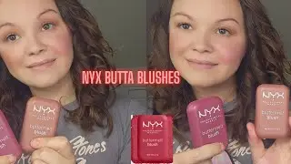 NYX Butta Melt Blushes Review #nyxmakeup  #autumnmakeup 