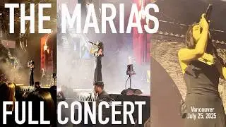 The Marias LIVE - Full Concert 4K (LIVE) - Vancouver - 7/25/25 - Phones UP
