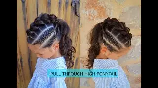 Pull Through high ponytail