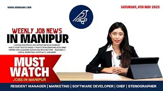 🔥 Manipur Job Update (8th Nov 2025) | Freshers & Professionals Wanted 💼