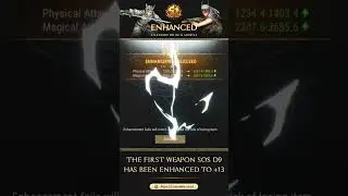 Первое оружие SOS D9 улучшено до +13 | Silkroad Origin Mobile #silkroadoriginmobile