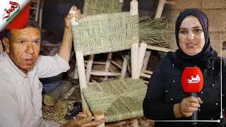 صناعة كراسي الخشب والدوم.. حرفة تقاوم الاندثار وعائلة باقليم الحوز تحكي عن صعوبة تسويق منتوجاتهم