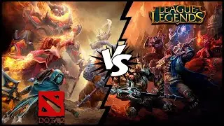 Dota 2 vs League of Legends. Разбор и сравнение.