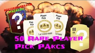 What do you get from 50 Rare Player Pick Packs | FIFA 21 Pack Opening