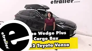 Step-By-Step Installation Tutorial for the Inno Wedge Plus Rooftop Cargo Box on a 2022 Toyota Venza