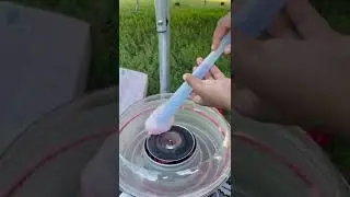 Making cotton candy for the first time, *I don&rsquo;t own the rights to this music *