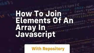 how to join elements of an array in javascript