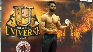 Day 1 Mr Universe 2025 Weigh in One Day Before Carb loading