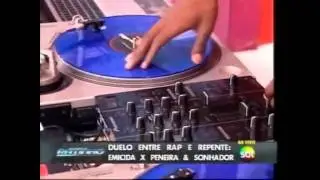 Emicida vs Repentistas  Programa do Ratinho