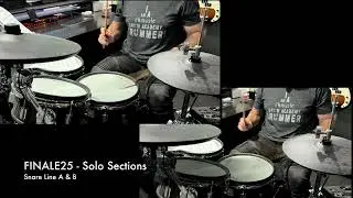FINALE25 - Snare Solo A & B