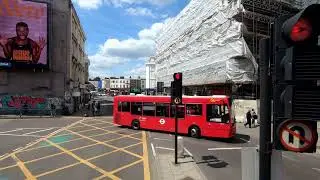 London BUS Ride 🇬🇧 Route 78 - NUNHEAD to SHOREDITCH via Peckham, Tower Bridge, Liverpool Street 🚌
