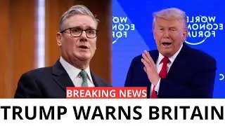3 MINS AGO! Starmer PANICS as Trump WARNS Britain and the Special Relationship CRACKS