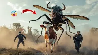 Rescue Brave Team Saves Cow from Massive Monster Bug!