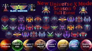 🌌 Galaxy Attack: Universe X Season 9 🚀 Full Chapter Review | Megapunk Gaming 🎮