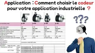 Application: Comment choisir le codeur pour votre application industrielle ?