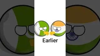Pakistan VS India. #countryballs #countrybattle #history #edit #europe #map #ua #war #vs #asia #us