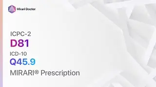 D81 Congenital anomaly digestive system ( ICD-10: Q45.9 ) - MIRARI&reg; Prescription