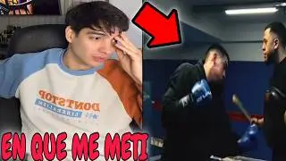 NANDO HABLA DE ABRAHAM Y COMO ENTRENA EN EL BOX abraham vs Nando 💀(Nando ganar&aacute;?)