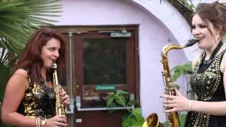 Roaming Band / Female Saxophone Group - for hire in London
