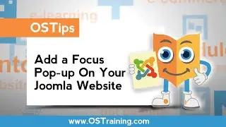 Как добавить всплывающее окно фокуса на ваш сайт Joomla