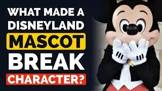 What Made a DISNEYLAND Mascot BREAK CHARACTER?  - Reddit Podcast