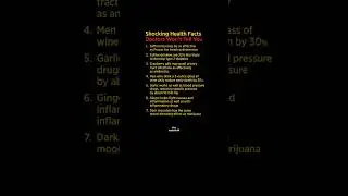 7 Shocking Facts Doctors Won't Tell🎈 #shorts #ytshorts #trending #love #psychology #subscribe