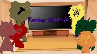 Fandoms React to ||Gravity Falls||    ||2/6|| [Not Original]