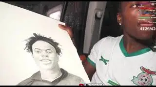 This drawing looks like @IShowSpeed  from Temu 