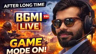 After Long Time BGMI Live 😍 | Old Player New Fire 🔥