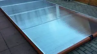 Koiteich Winterabdeckung Teil 5