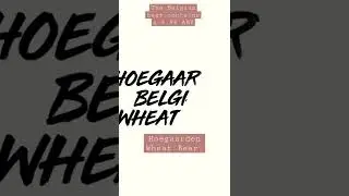 Hoegaarden Wheat Beer&nbsp;| 4.9 % ABV | The Belgian beer |