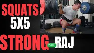 Squats session. Mute video due to copyright gym   music   #strongwithraj