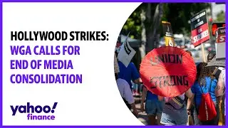 Hollywood strikes: WGA calls for end of media consolidation