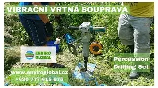 Lehká vrtná souprava - Percussion Drilling Set GeoEko