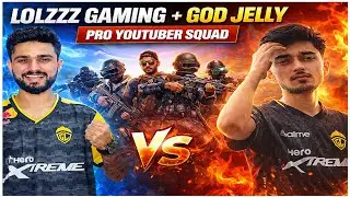 LOLZZZ GAMING 🔥 GOD JELLY vs DHAKA LIVE 😱 | INTENSE BGMI BATTLE