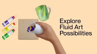What can you create with Fluid Art? | Kokuyo Camlin