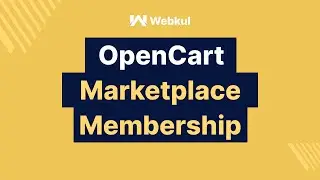 Opencart Marketplace Membership