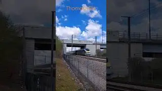Eurostar Class 373 Passing Medway Viaduct | IRL Trains | ThomasRBX | #shorts