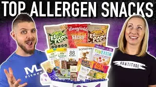 I Try The Top 8 Allergen Free Snacks For The Very FIRST Time